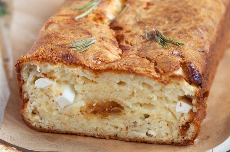 Cake salé fromage-pommes