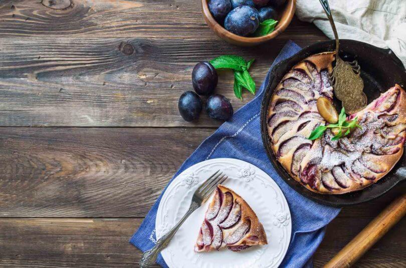 Clafoutis aux prunes