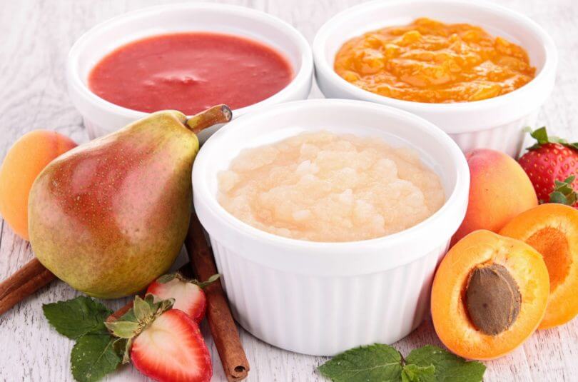 Compote de poires et abricots