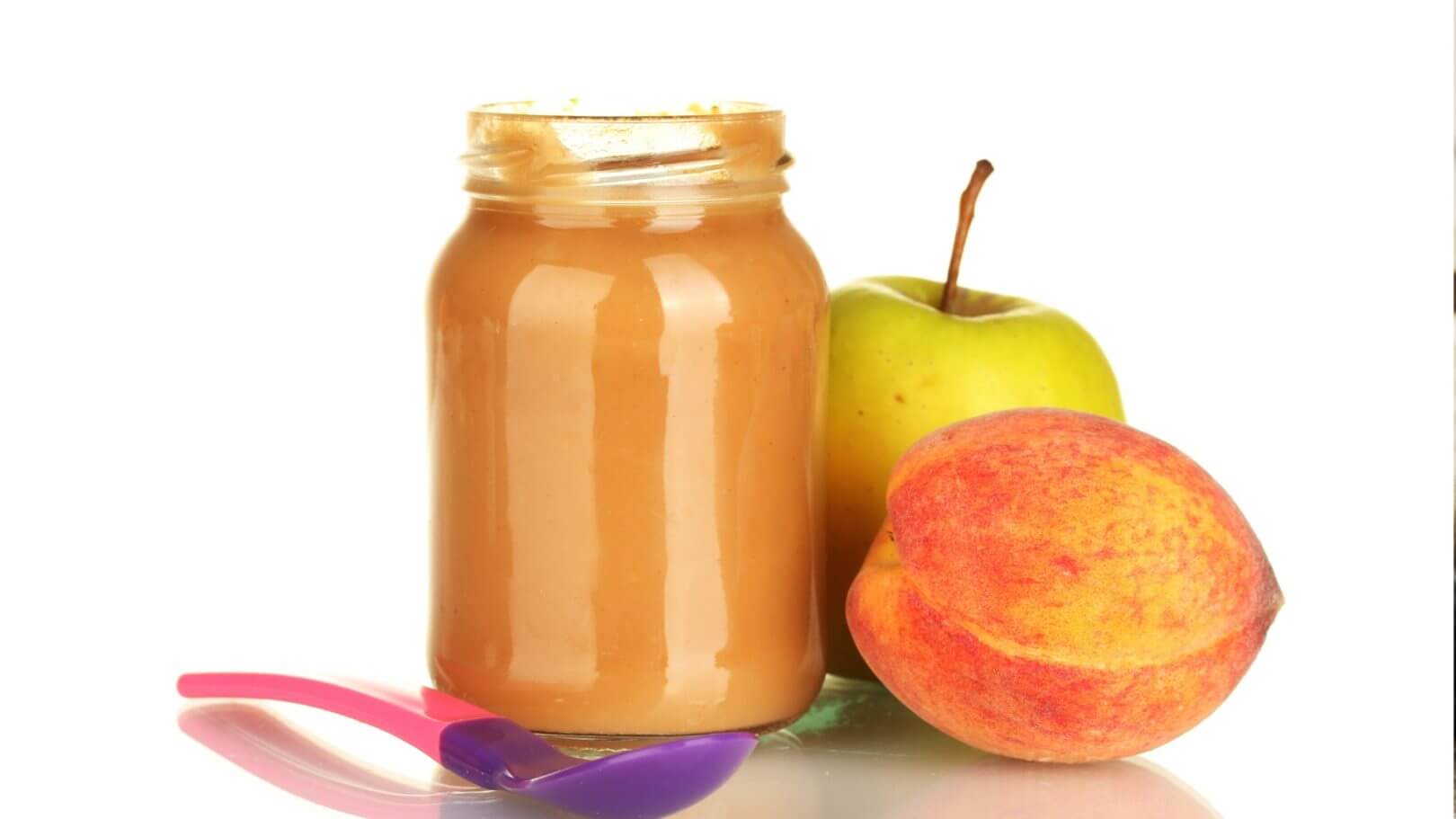 Compote pomme pêche