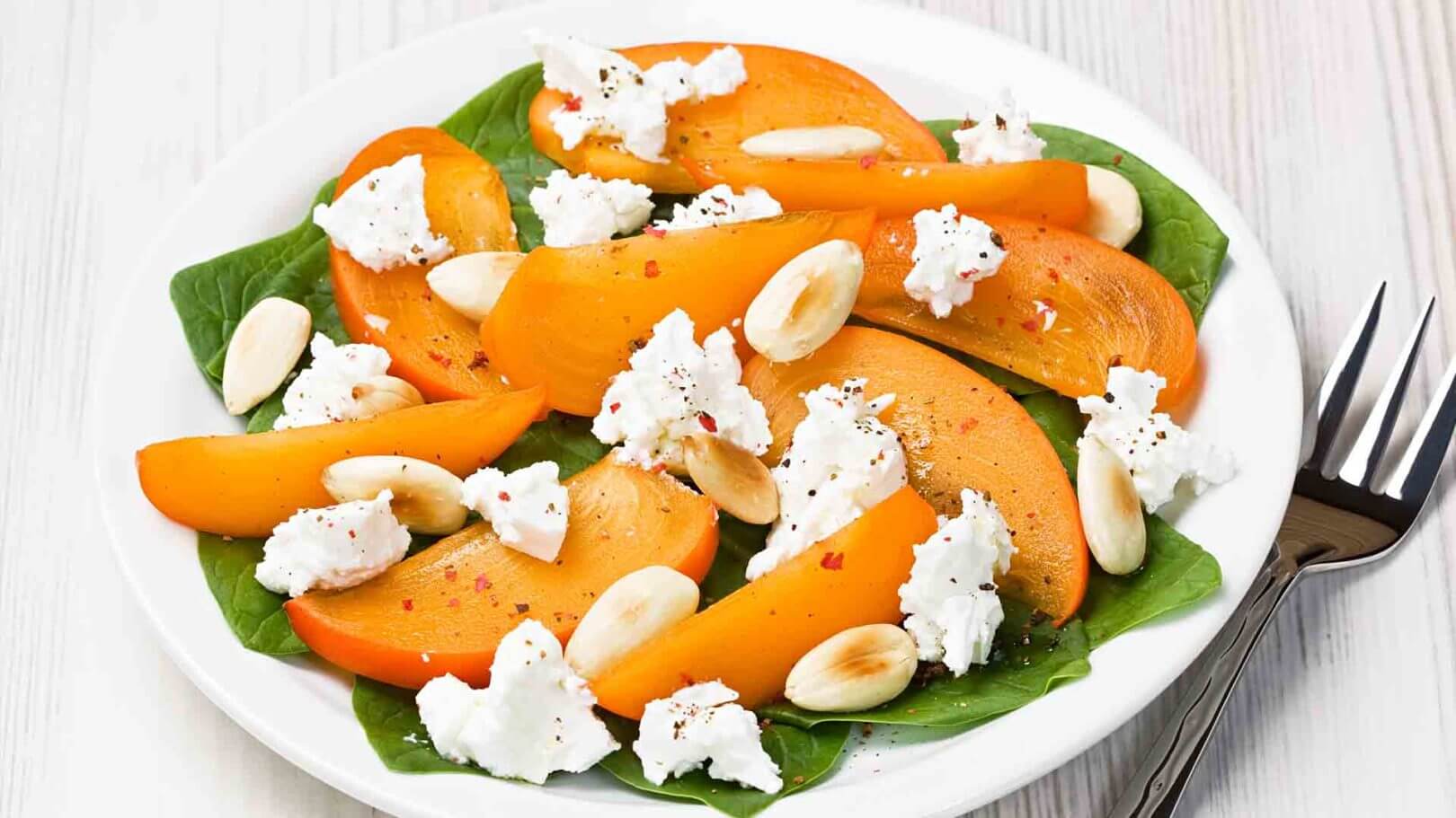 kakis-au-chevre Kakis au chèvre