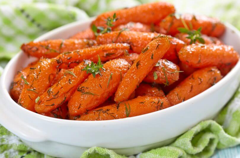 patate douce carottes sautees au gingembre Patate douce et carotte sautées au gingembre