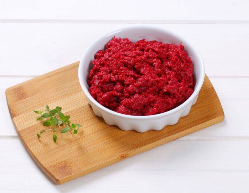 Purée de betteraves et agneau Purée de betteraves et agneau