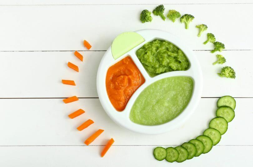 Purée de concombre et pomme de terre