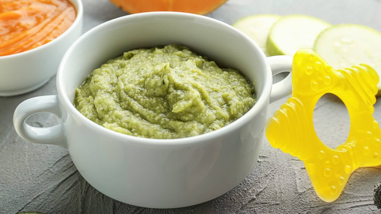 Purée de courgettes