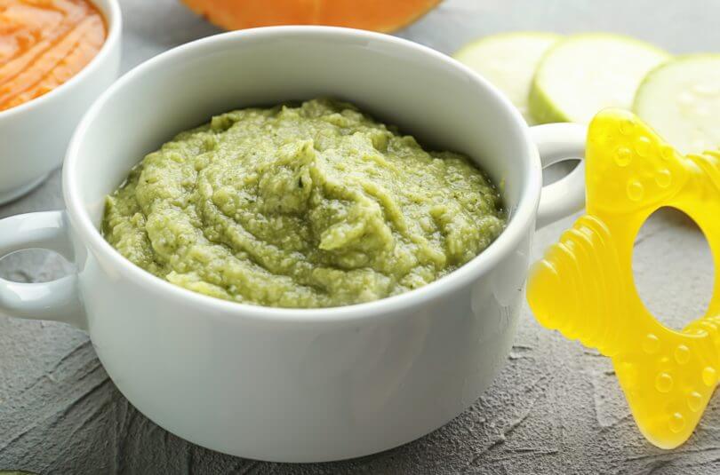 Purée de courgettes