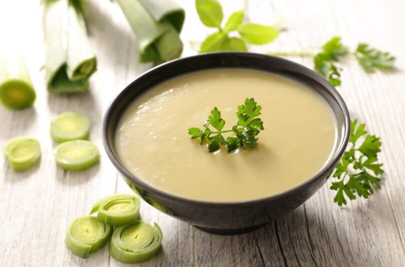 puree de poireaux Purée de poireaux et pommes de terre