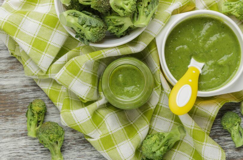 Purée de brocolis et pommes de terre