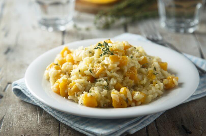 Risotto au potiron