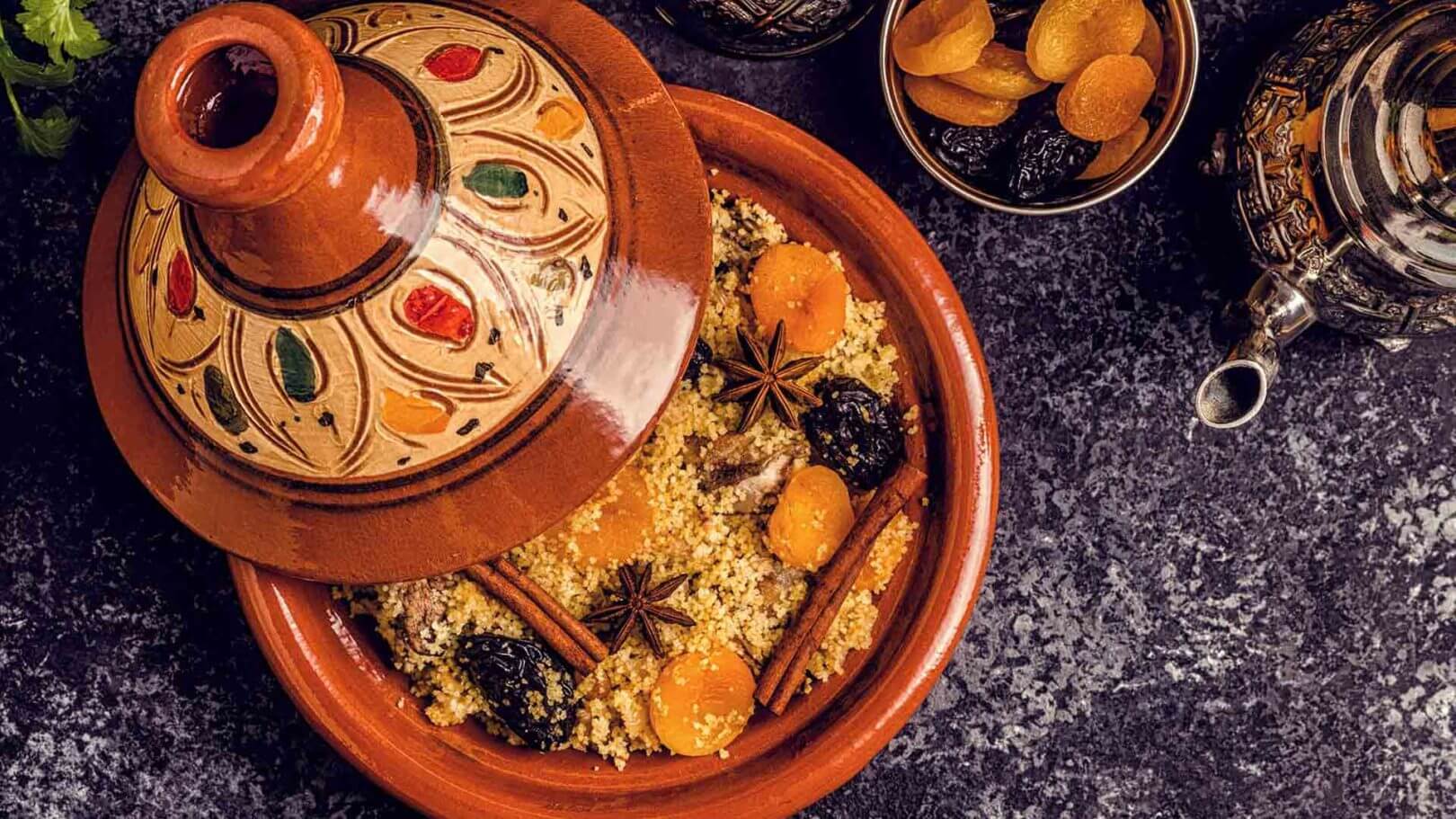 Tajine d’agneau aux pruneaux