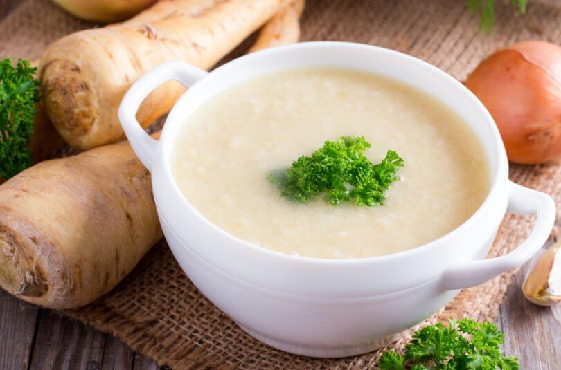 veloute de panais pomme Velouté de panais et poire