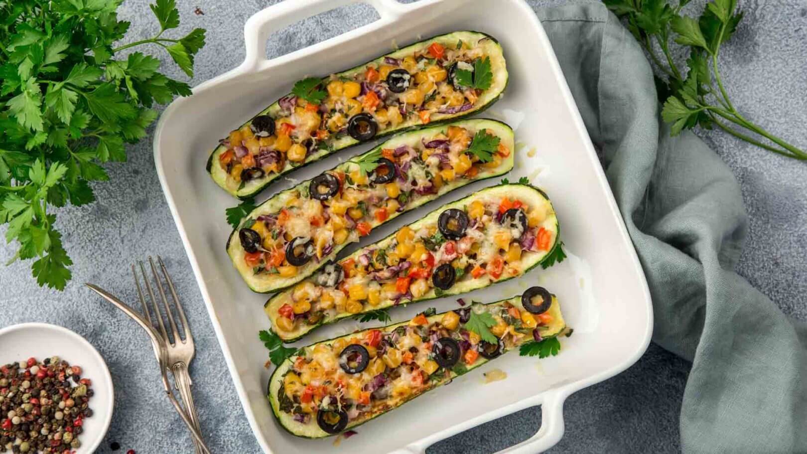 Aubergines farcies
