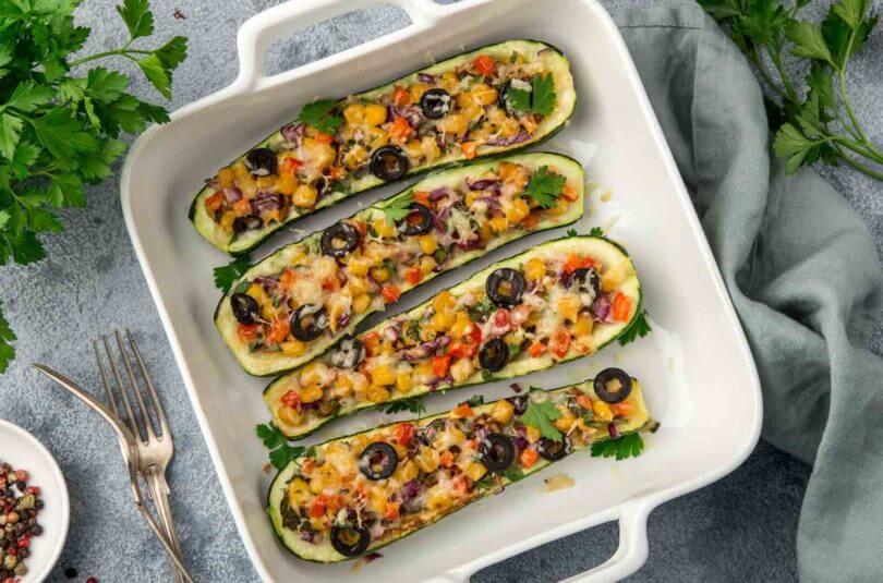 Aubergines farcies