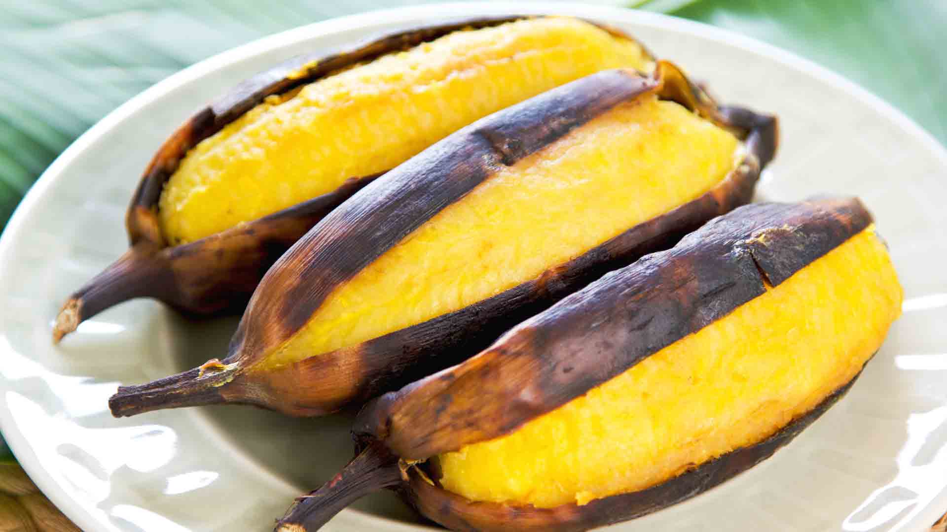 Banane plantain : africaine, au four, à la poêle