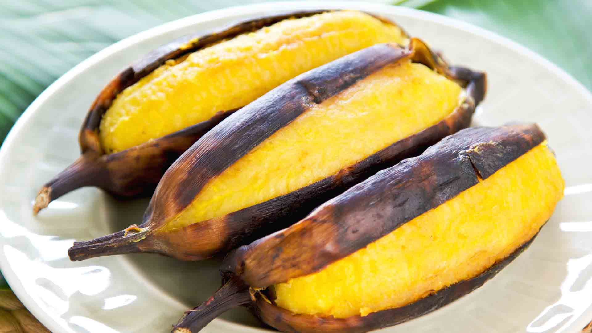 Banane plantain grillée pendant la grossesse - Programme Malin