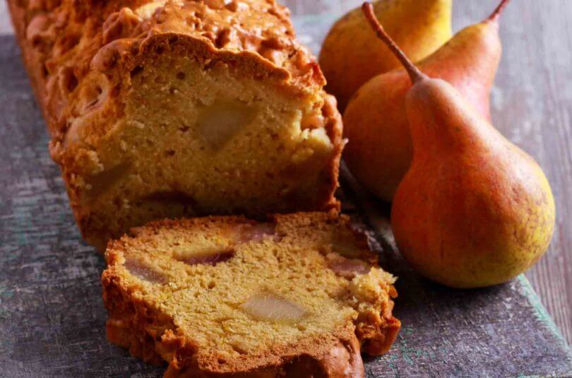 Cake poire & roquefort