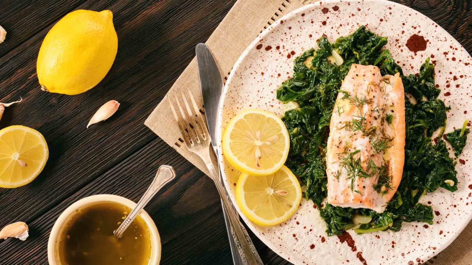 Gratin de pomme de terre épinard et saumon