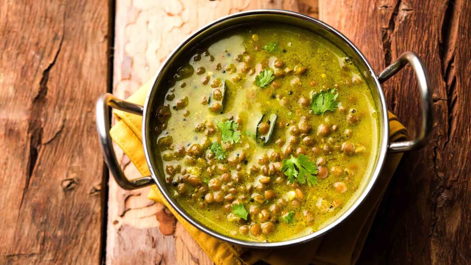 Escalope de dinde et lentilles au lait de coco