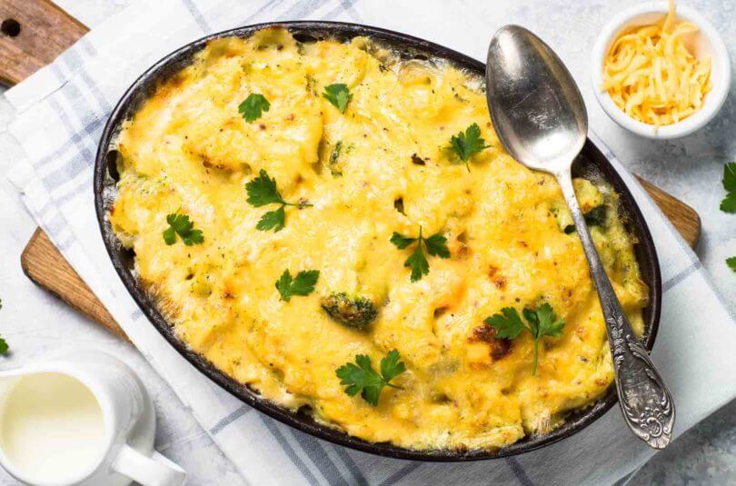 Gratin de chou-fleur au curry pour bébé et toute la famille