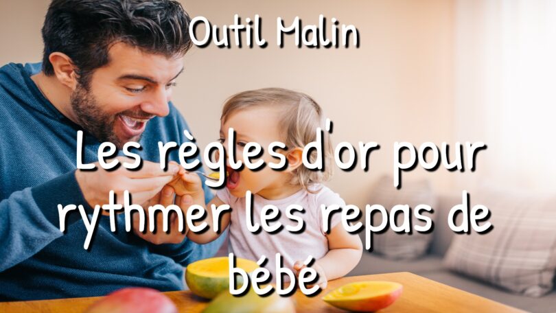Les 5 règles d’or pour que le repas de bébé se passe bien
