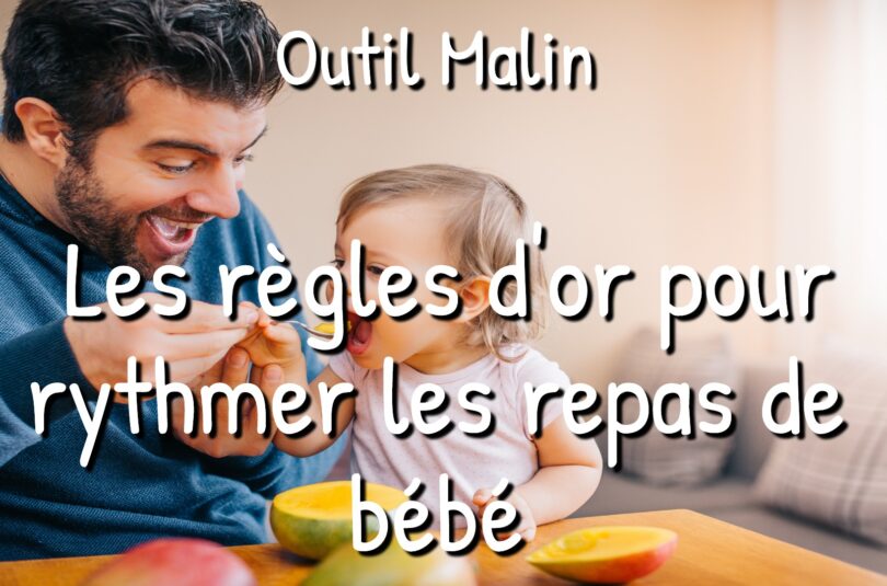 Les 5 règles d’or pour que le repas de bébé se passe bien