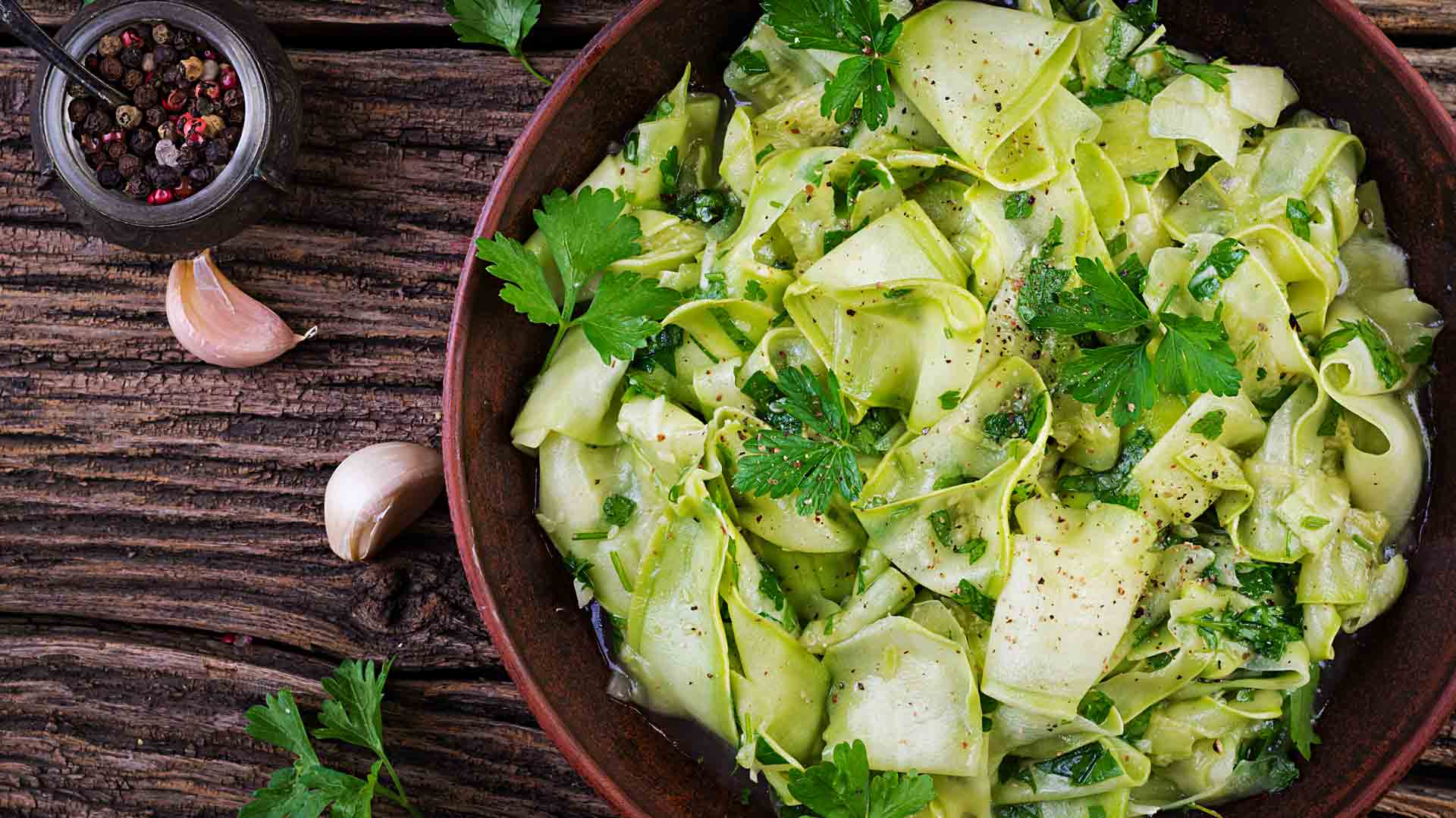 Salade De Courgettes Crues Pour Famille Programme Malin