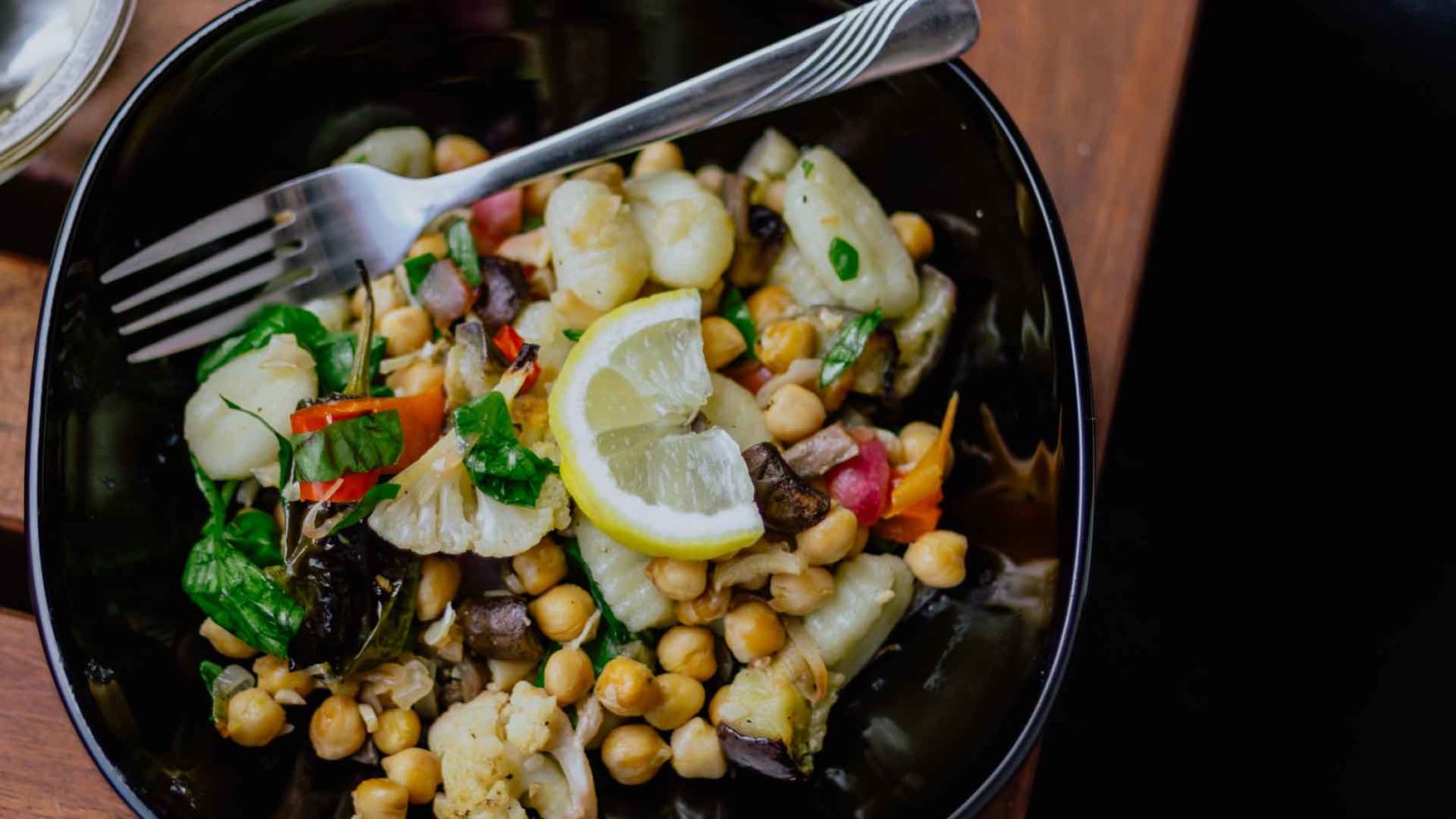 Salade croquante de pois chiches pour bébé et toute la famille