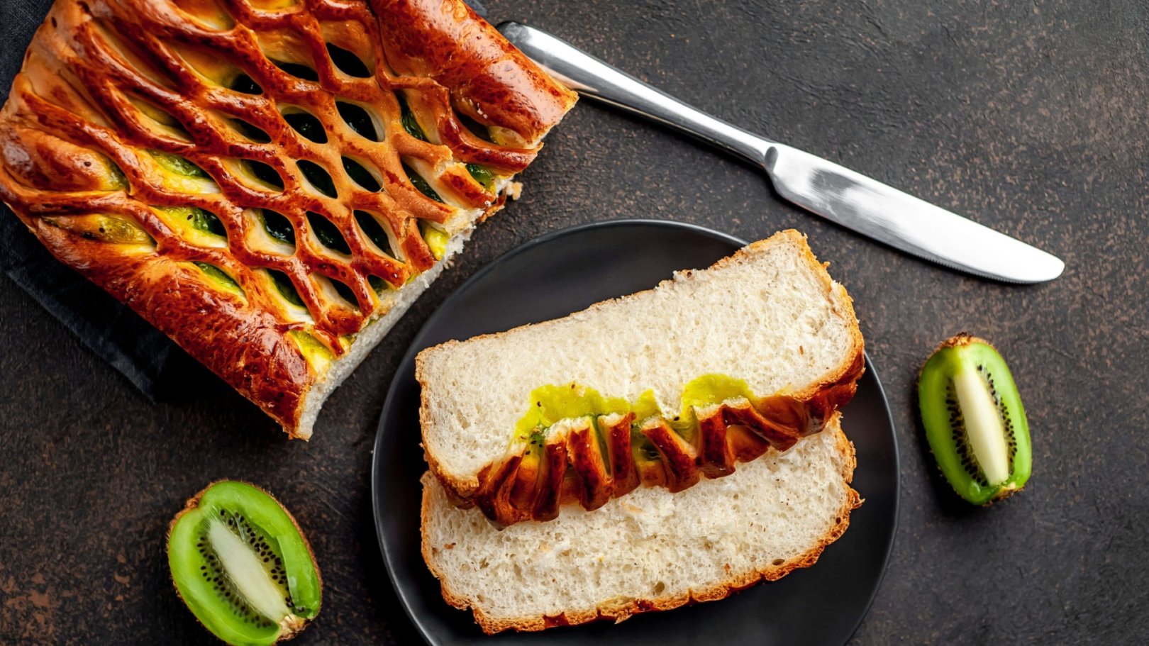 Quatre-quarts aux kiwis