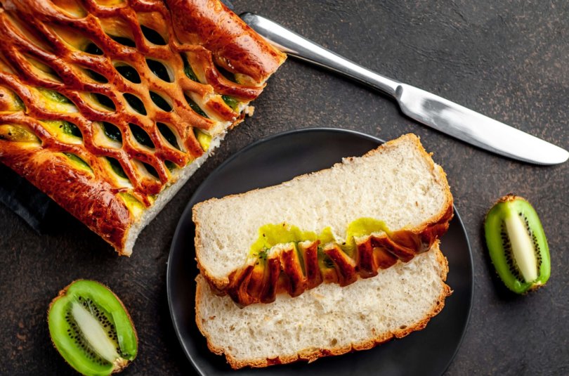 Quatre-quarts aux kiwis