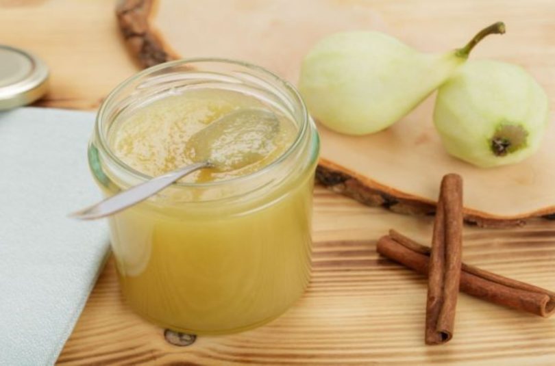Compote de poire à la cannelle