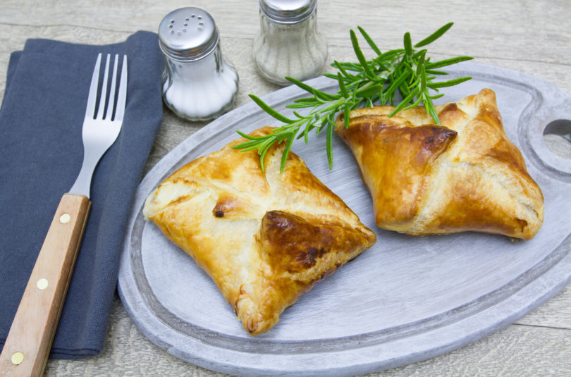 Feuilletés aux poireaux