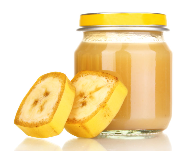 Purée de banane plantain pour bébé Purée de banane plantain pour bébé