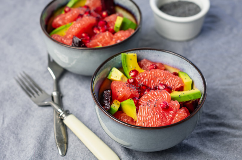 Salade de fruits à l’avocat pour bébé et toute la famille