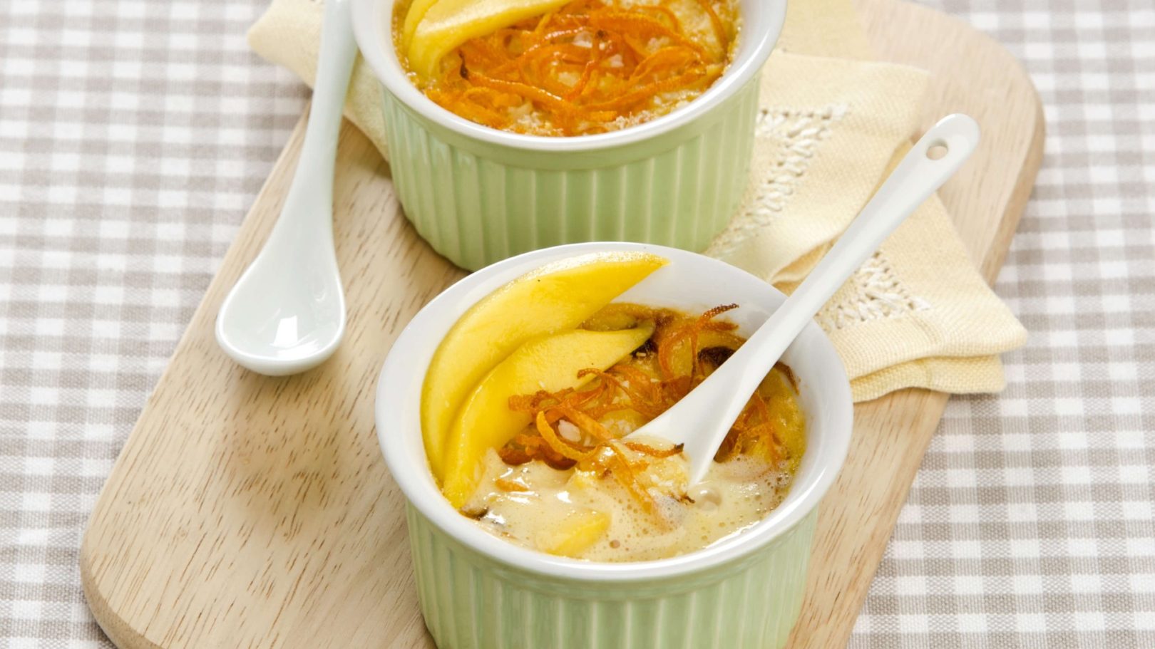 Clafoutis à la mangue