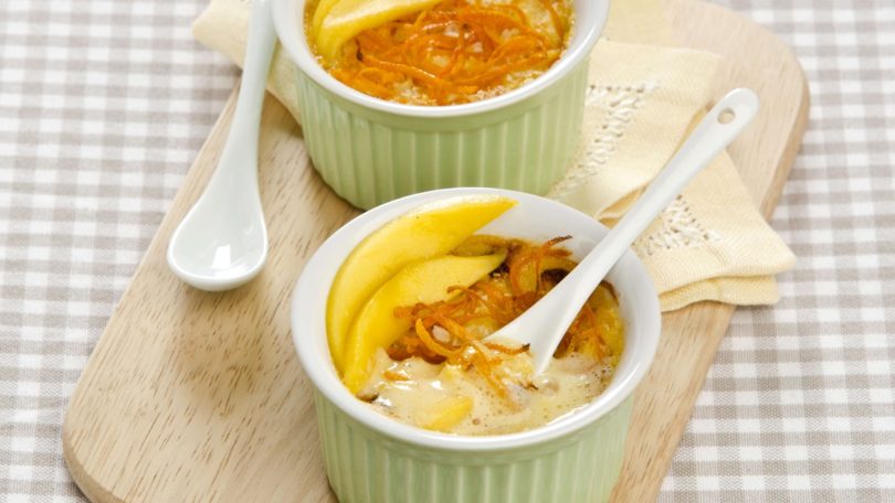 Clafoutis à la mangue Clafoutis à la mangue