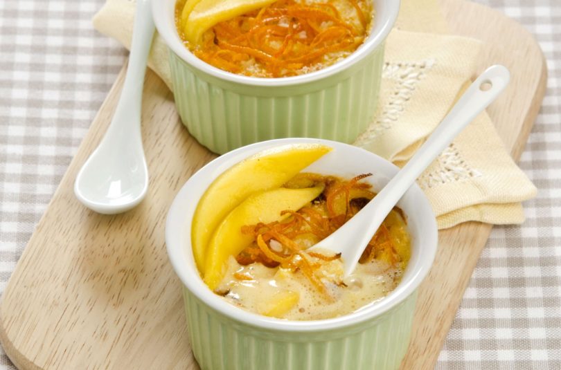 Clafoutis à la mangue