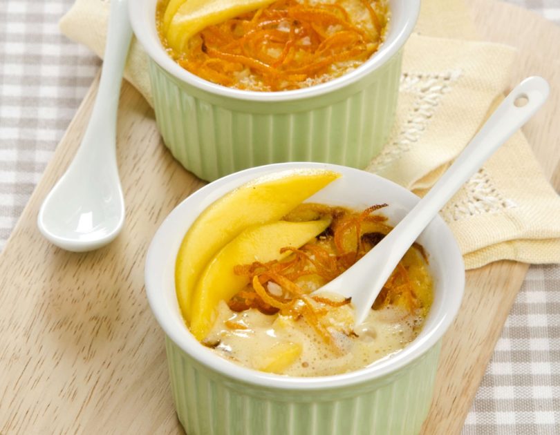 Clafoutis à la mangue Clafoutis à la mangue