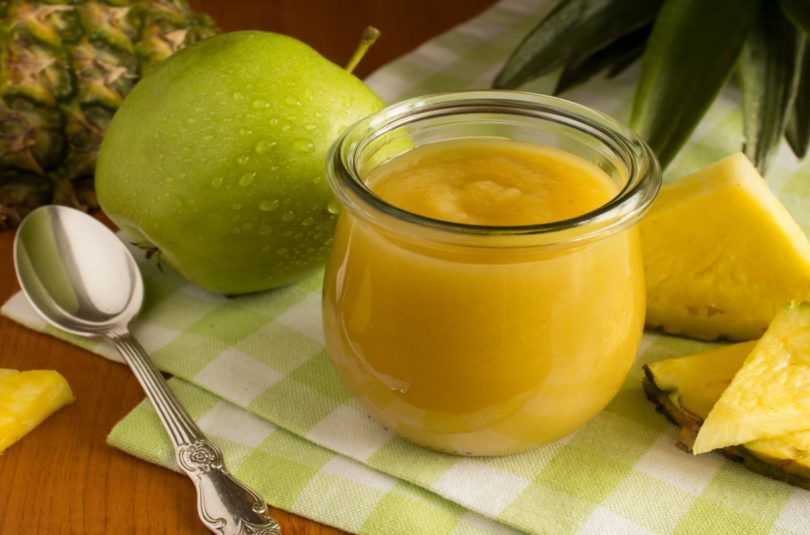 Compote de pomme ananas