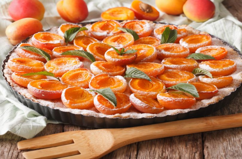 Tarte aux abricots