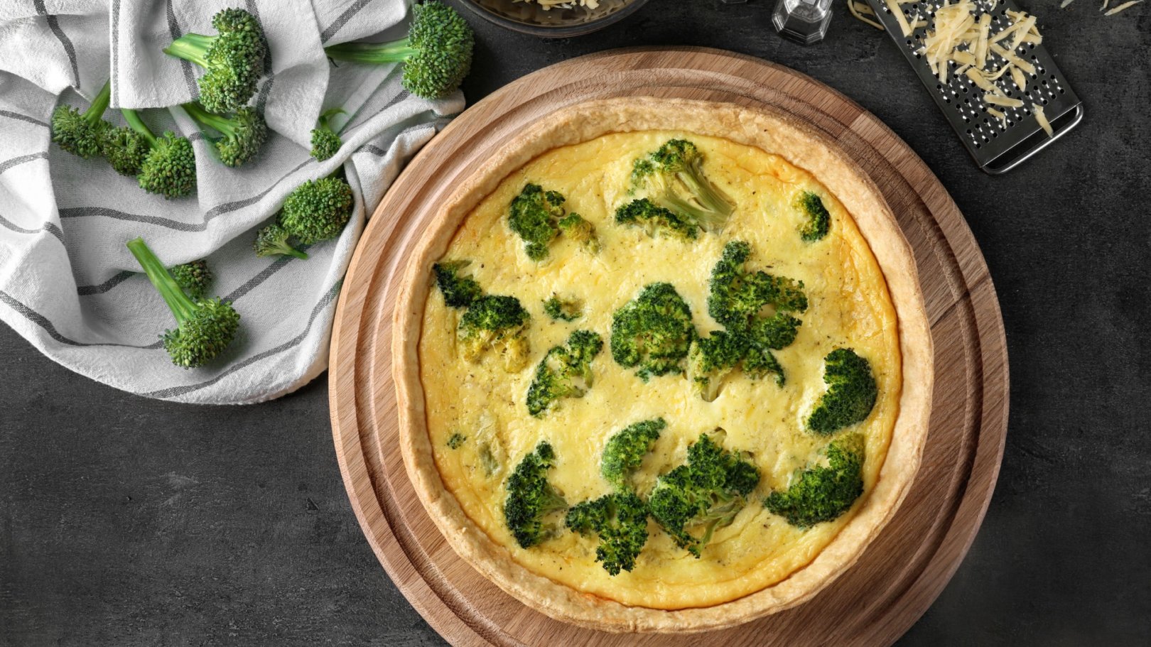Tarte aux brocolis pour bébé et toute la famille