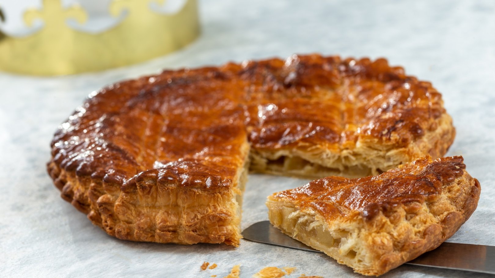 Galette des rois aux pommes