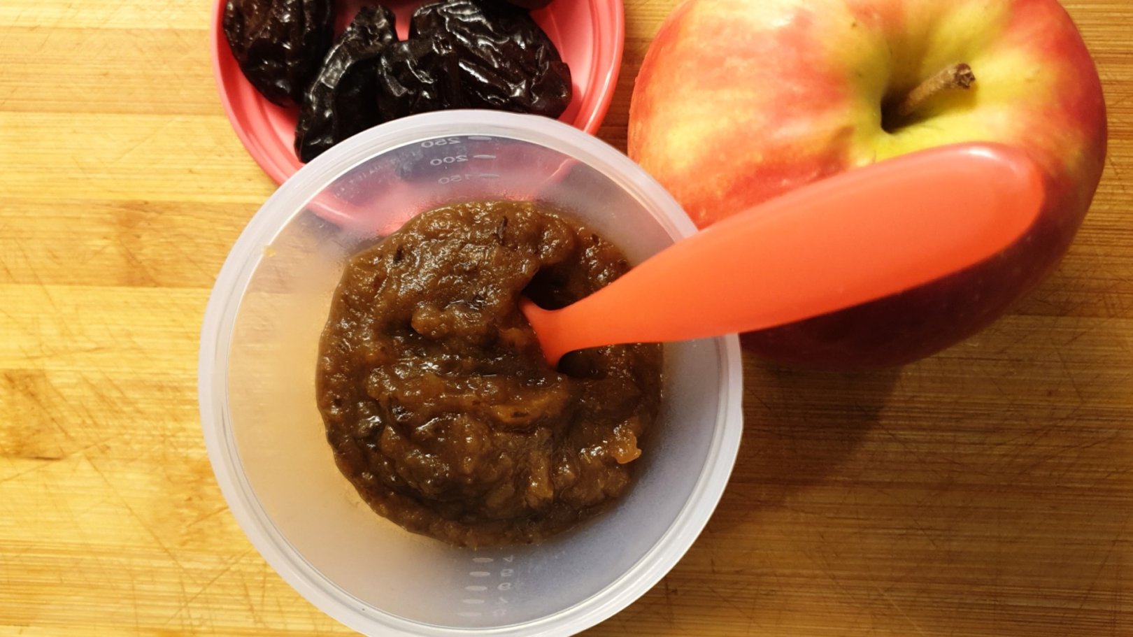 Compote pomme pruneaux