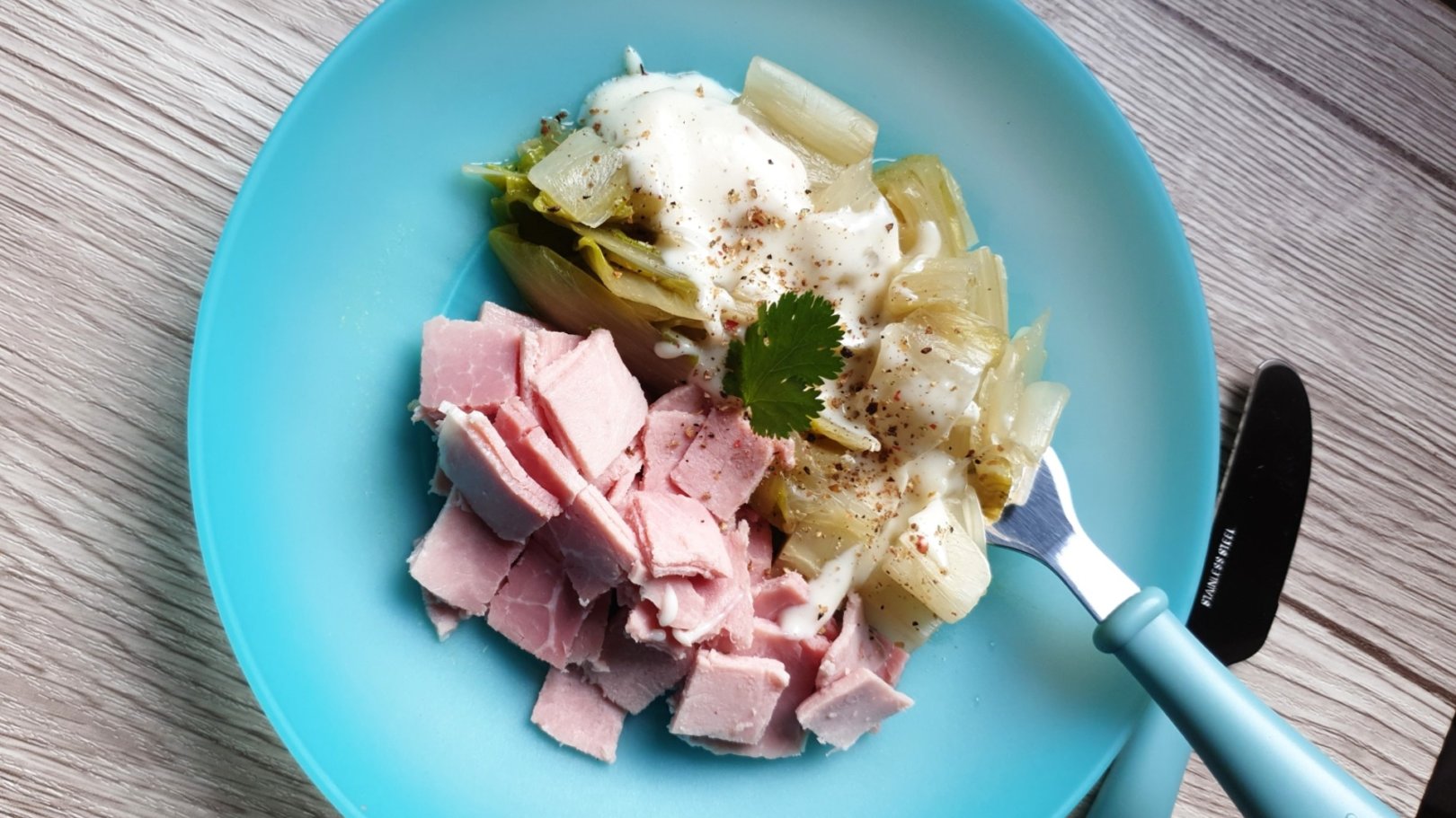Endives au jambon