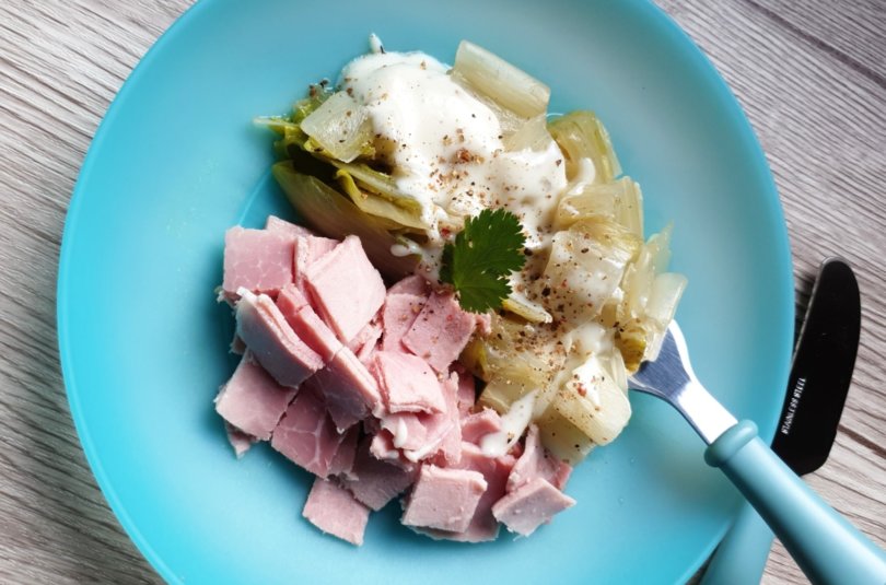 Endives au jambon