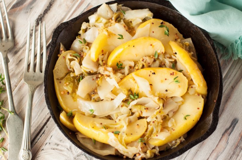 Salade de chou et pomme granny