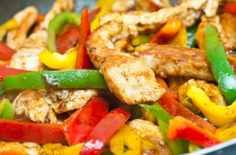 Blanc de poulet aux légumes du soleil