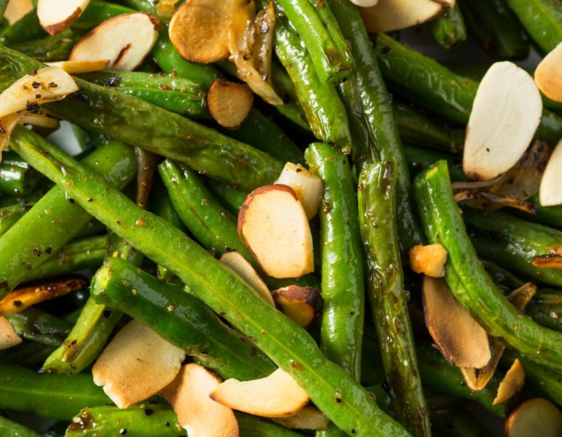 Salade de haricots verts aux amandes Salade de haricots verts aux amandes