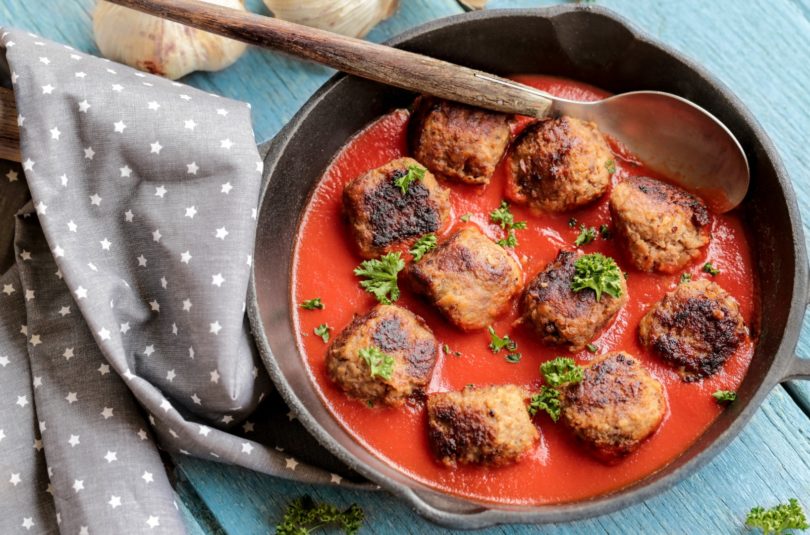 chiftele Kefta (boulette de viande)