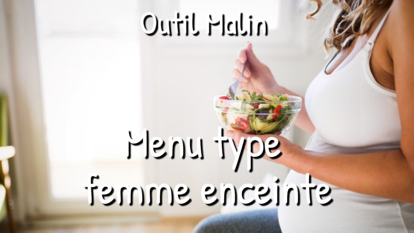 Menu type femme enceinte