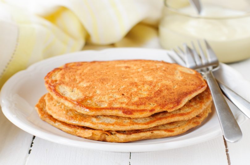 Pancakes de patates douces Pancakes à la patate douce